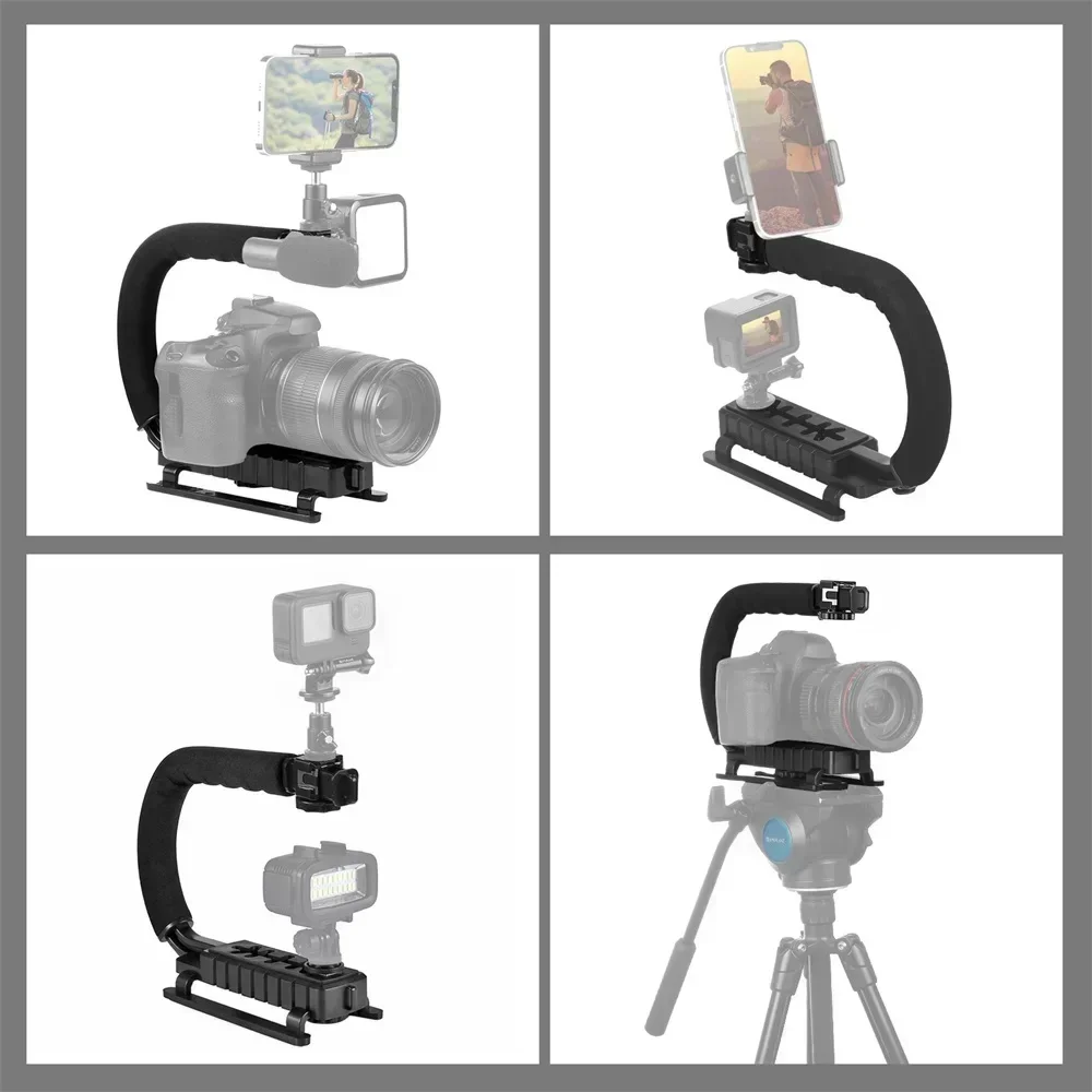 Handheld Stabilizer Gimbal - Universal Camera Stabilizer C-shaped Handheld C-frame