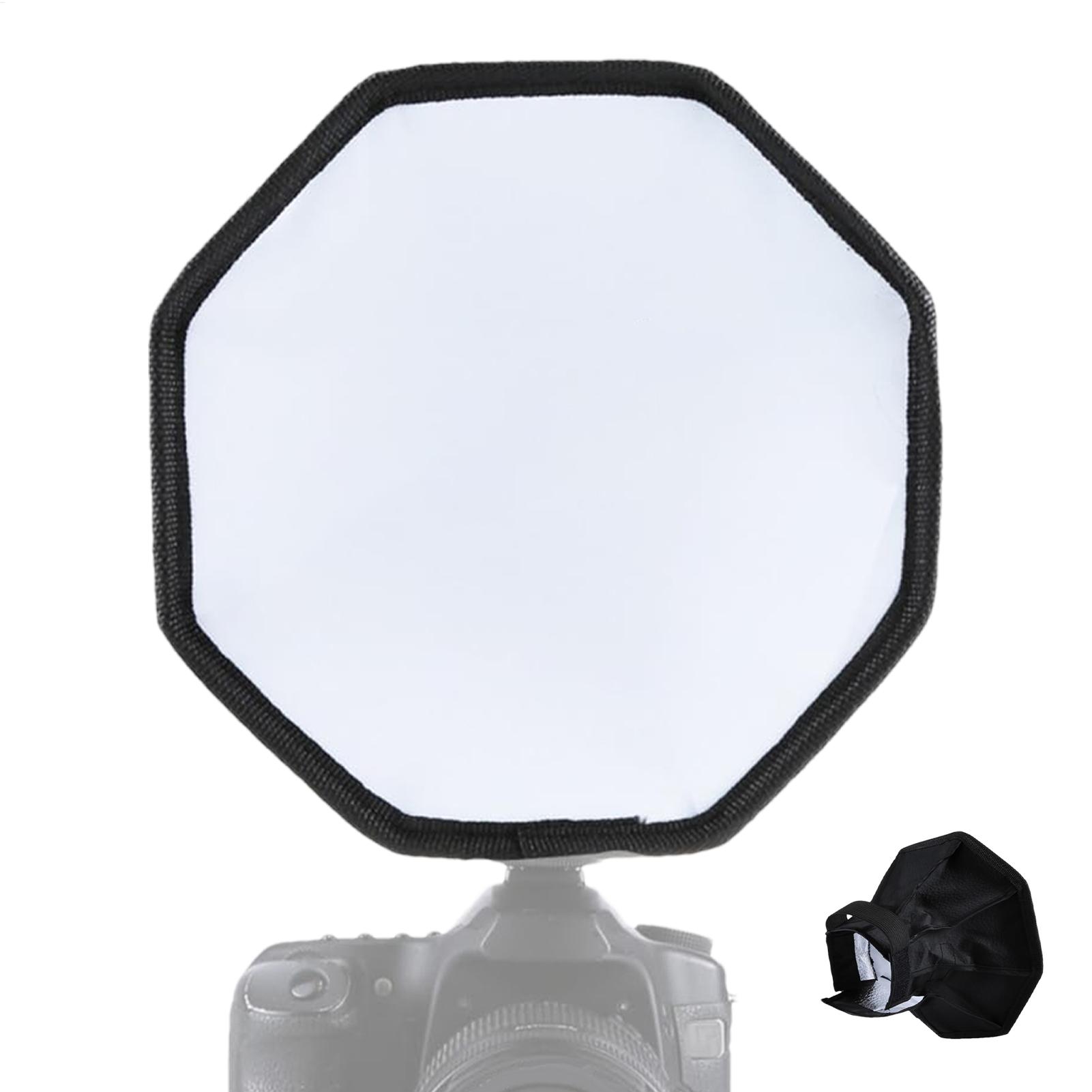 Speedlite Flash External - 30CM Flashlight Diffuser Portable Universal Flash