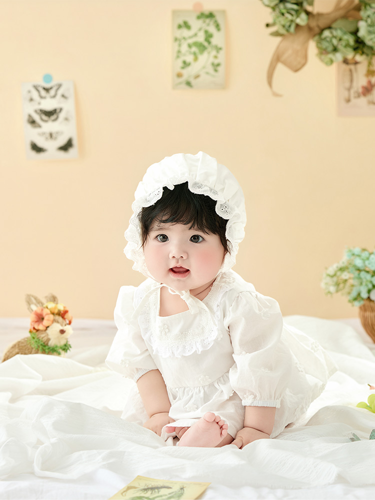 Photography Vintage Style - Pastoral Style Baby Girl Photography Outfit