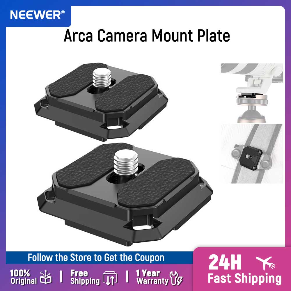 Peak Design Clip - Neewer Quick Release Plate 38mm Square