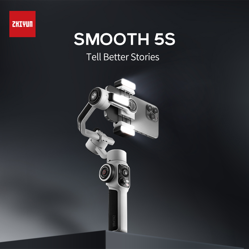 Zhiyun Smooth 5S Combo 3-Axis  - Handheld Stabilizer Gimbal recension och pris