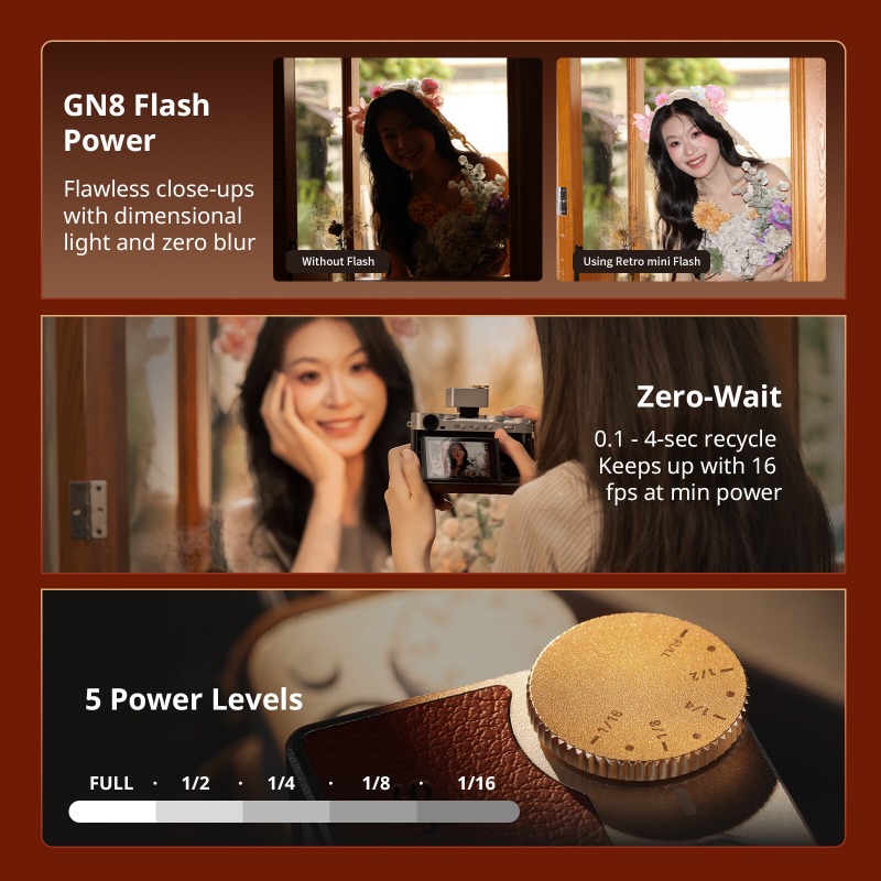 Smallrig RS-R20 Retro Mini Spe - Speedlite Flash External recension och pris