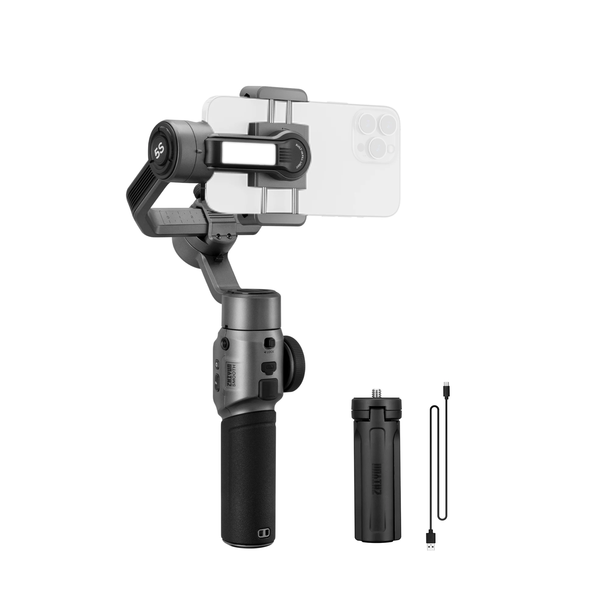 NEW Zhiyun Smooth 5s 3-Axis Ha - Handheld Stabilizer Gimbal recension och pris