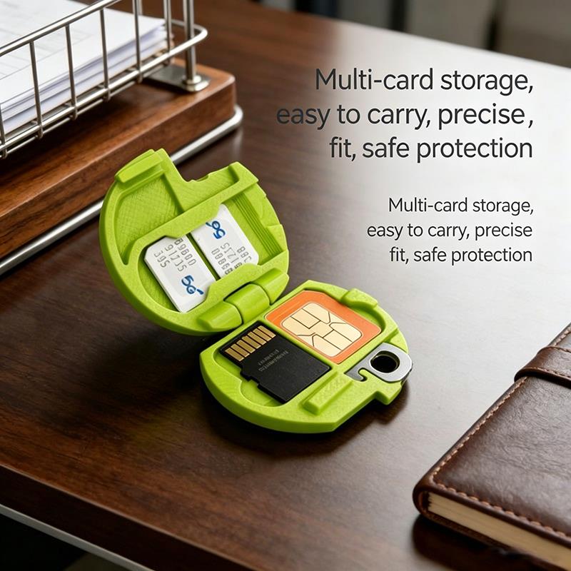 3D Printed SIM & TF Card Holde - Memory Card Case recension och pris
