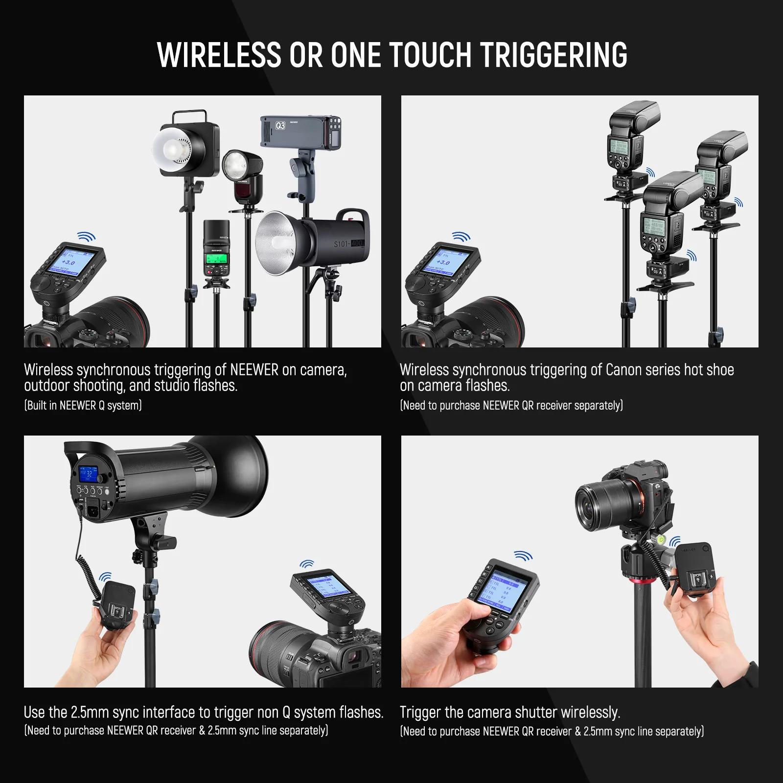 NEEWER QPRO TTL Wireless Flash - Speedlite Flash External recension och pris