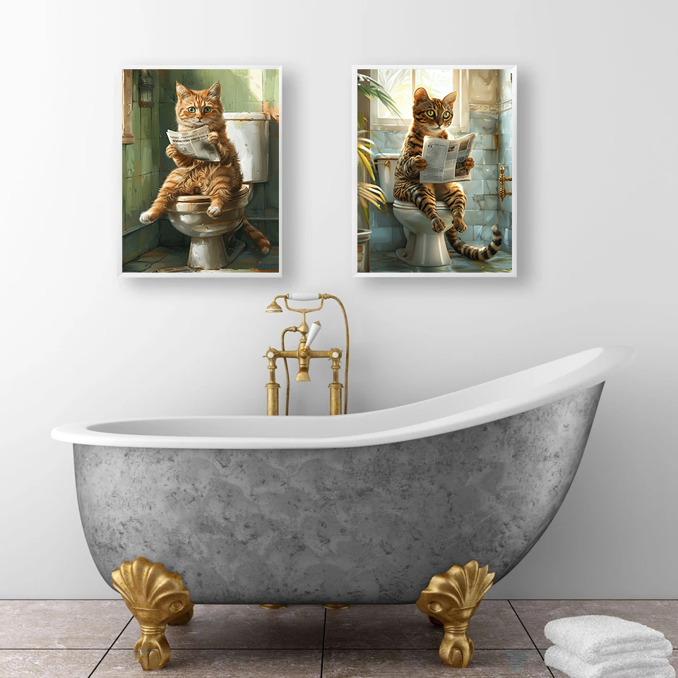 Animal on The Toilet and Readi - Photography Duck recension och pris