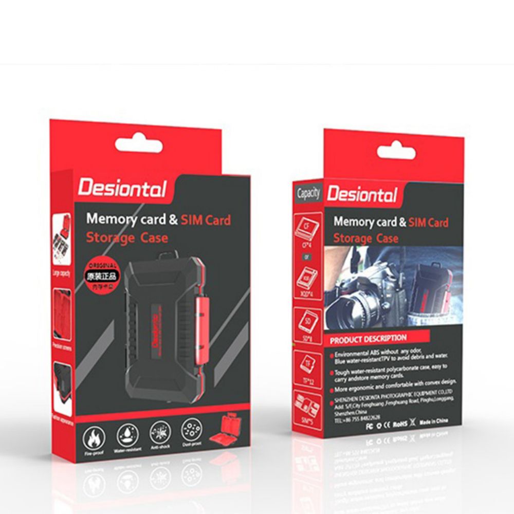 Camera SD Card Box Microsd Hol - Photography Sim recension och pris