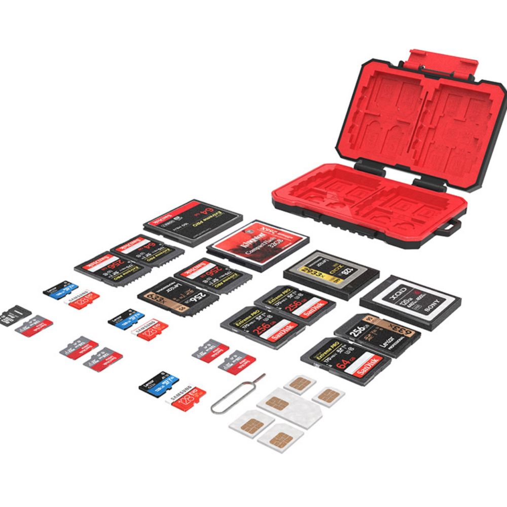 Camera SD Card Box Microsd Hol - Photography Sim recension och pris