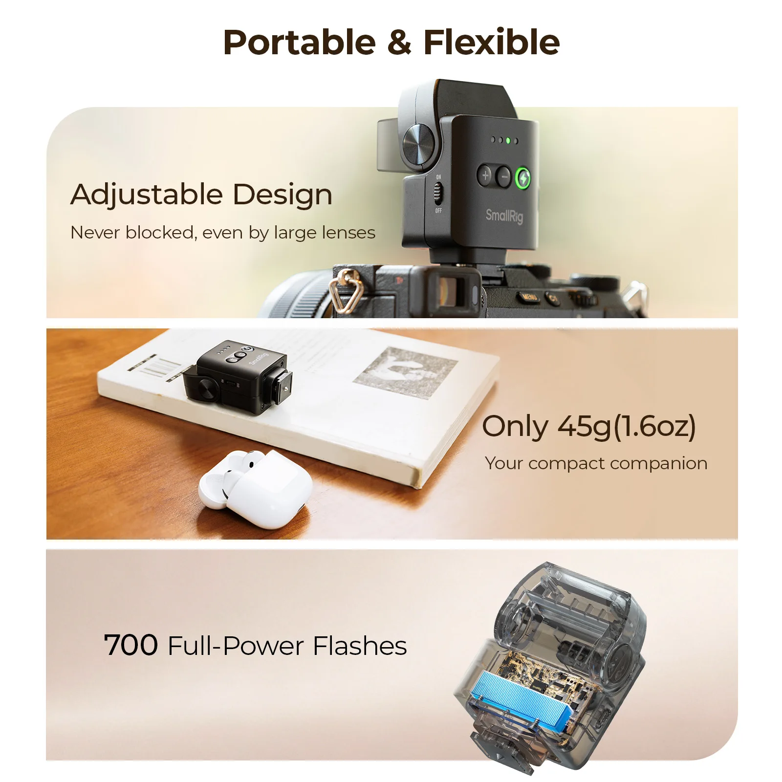 SmallRig 5883 Mini External Fl - Speedlite Flash External recension och pris