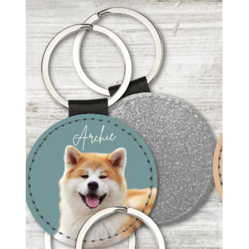 Custom Pet Photo Keychain Pers - Photography Object recension och pris