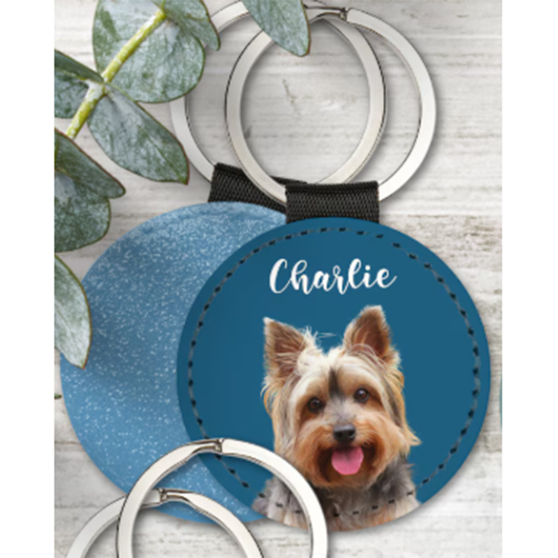 Custom Pet Photo Keychain Pers - Photography Object recension och pris