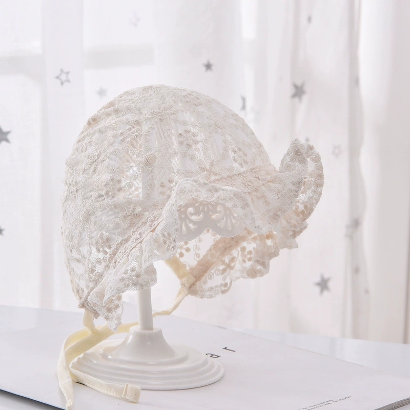 Baby Girl Lace Court Bonnet Ne - Photography Vintage Style recension och pris