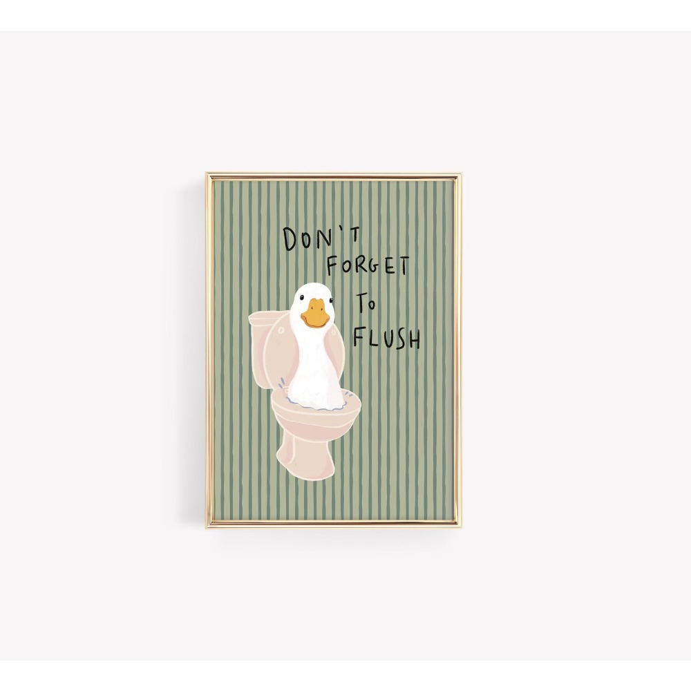 Frameless Bathroom Wall Art,Gr - Photography Duck recension och pris