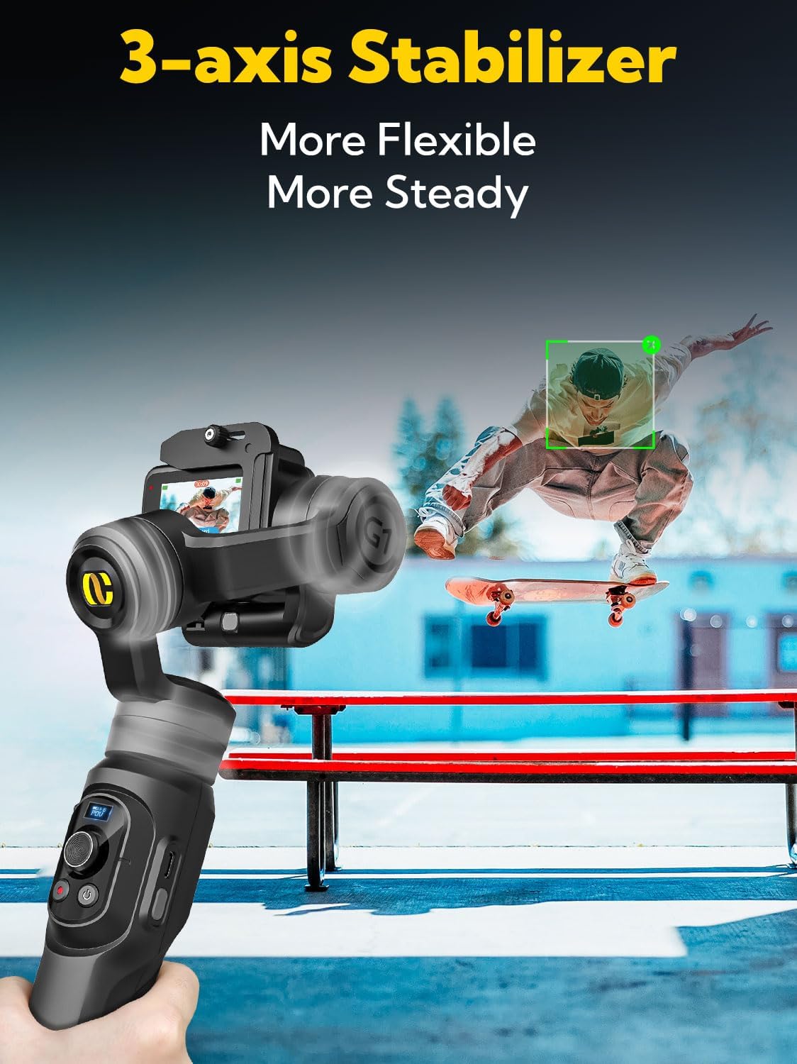 3-Axis Handheld Stabilizer for - Handheld Stabilizer Gimbal recension och pris