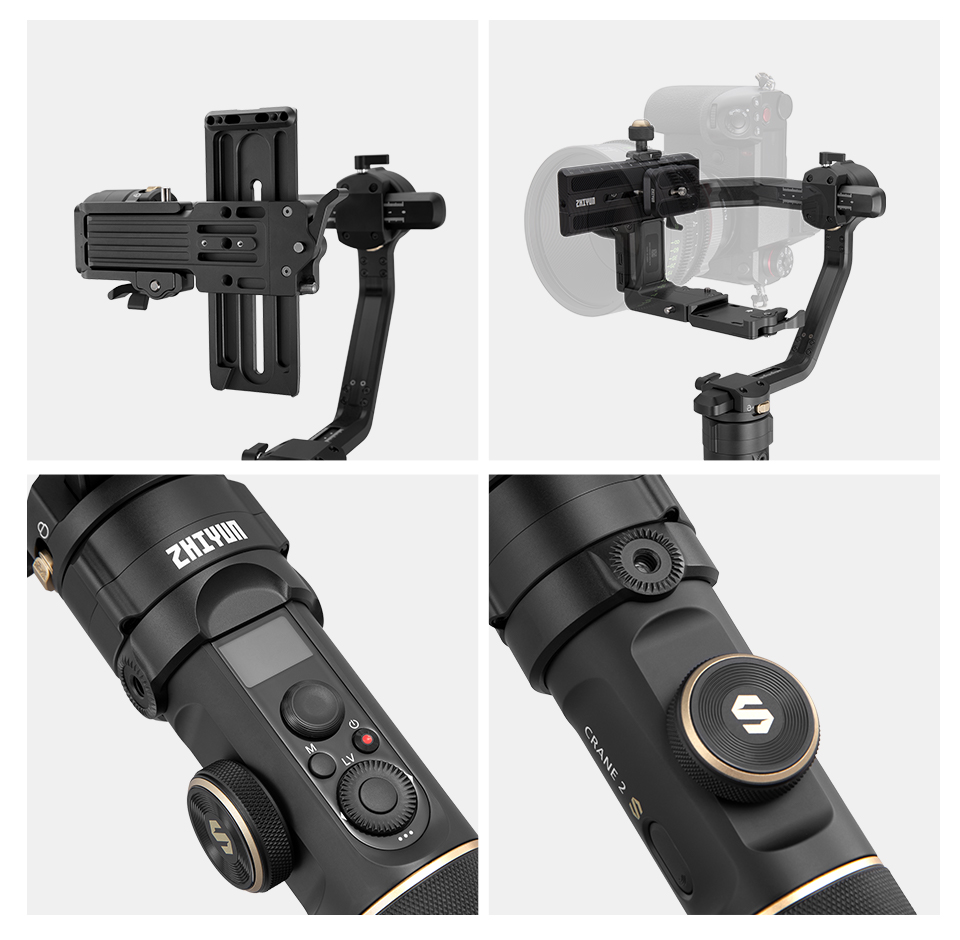 Zhiyun Crane 2S 3-Axis Handhel - Handheld Stabilizer Gimbal recension och pris
