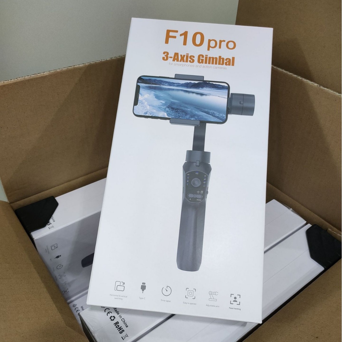 F10 PRO Handheld Mobile Phone  - Handheld Stabilizer Gimbal recension och pris