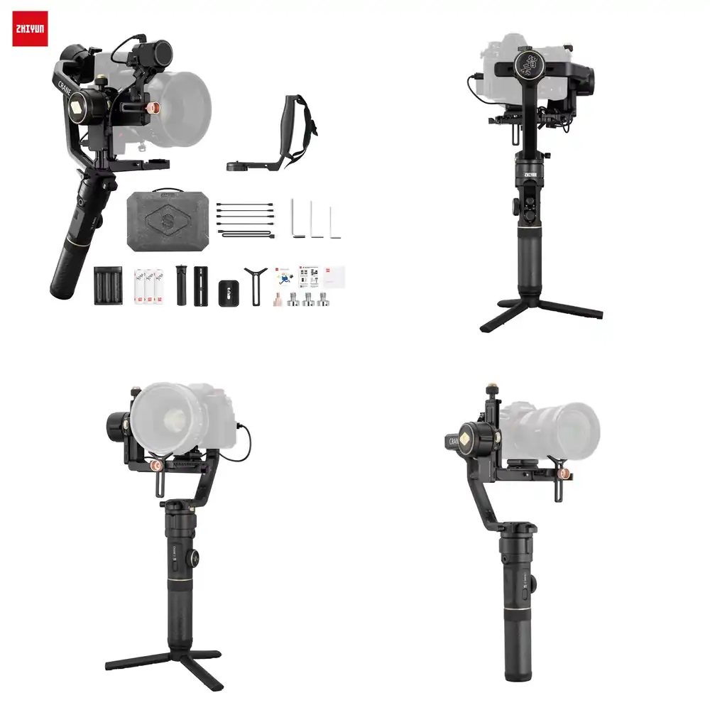 Zhiyun Crane 2S 3-Axis Handhel - Handheld Stabilizer Gimbal recension och pris