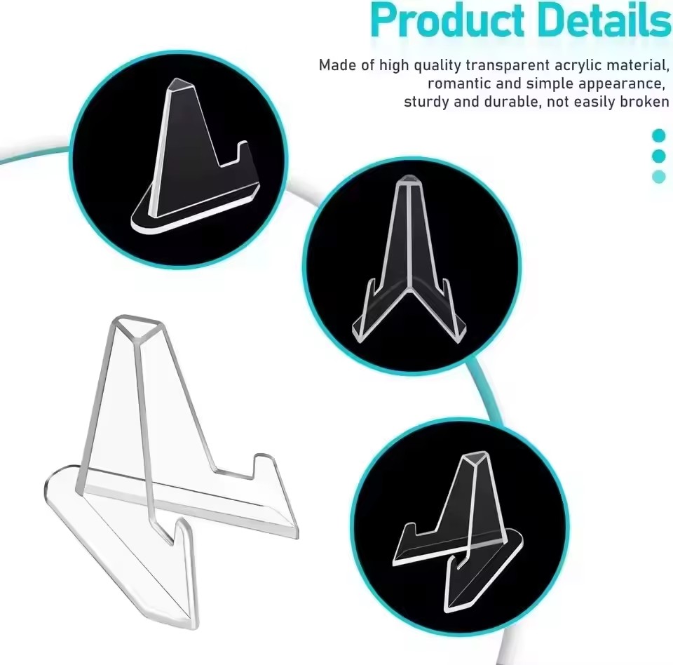 30-1PCS Triangular Card Displa - Photography Object recension och pris