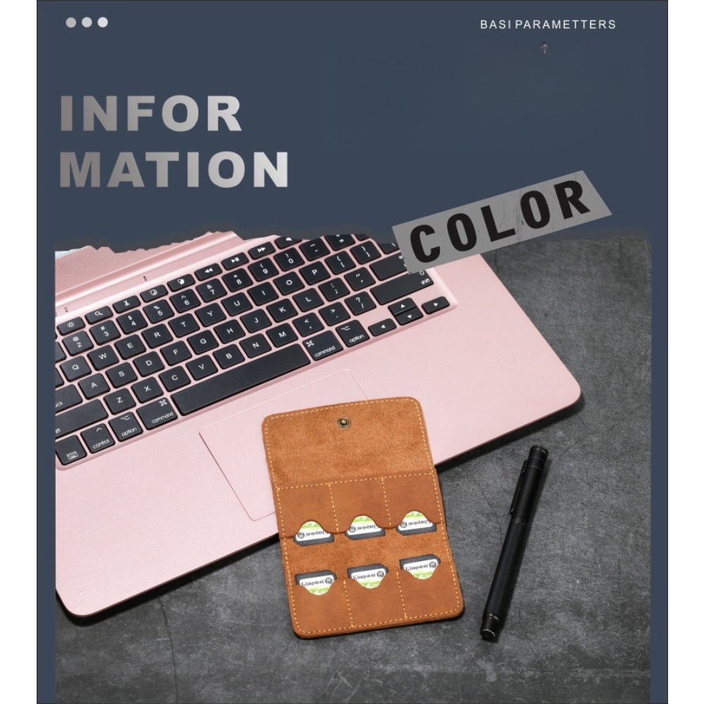 Memory Card Case Pu Leather Mu - Memory Card Case recension och pris