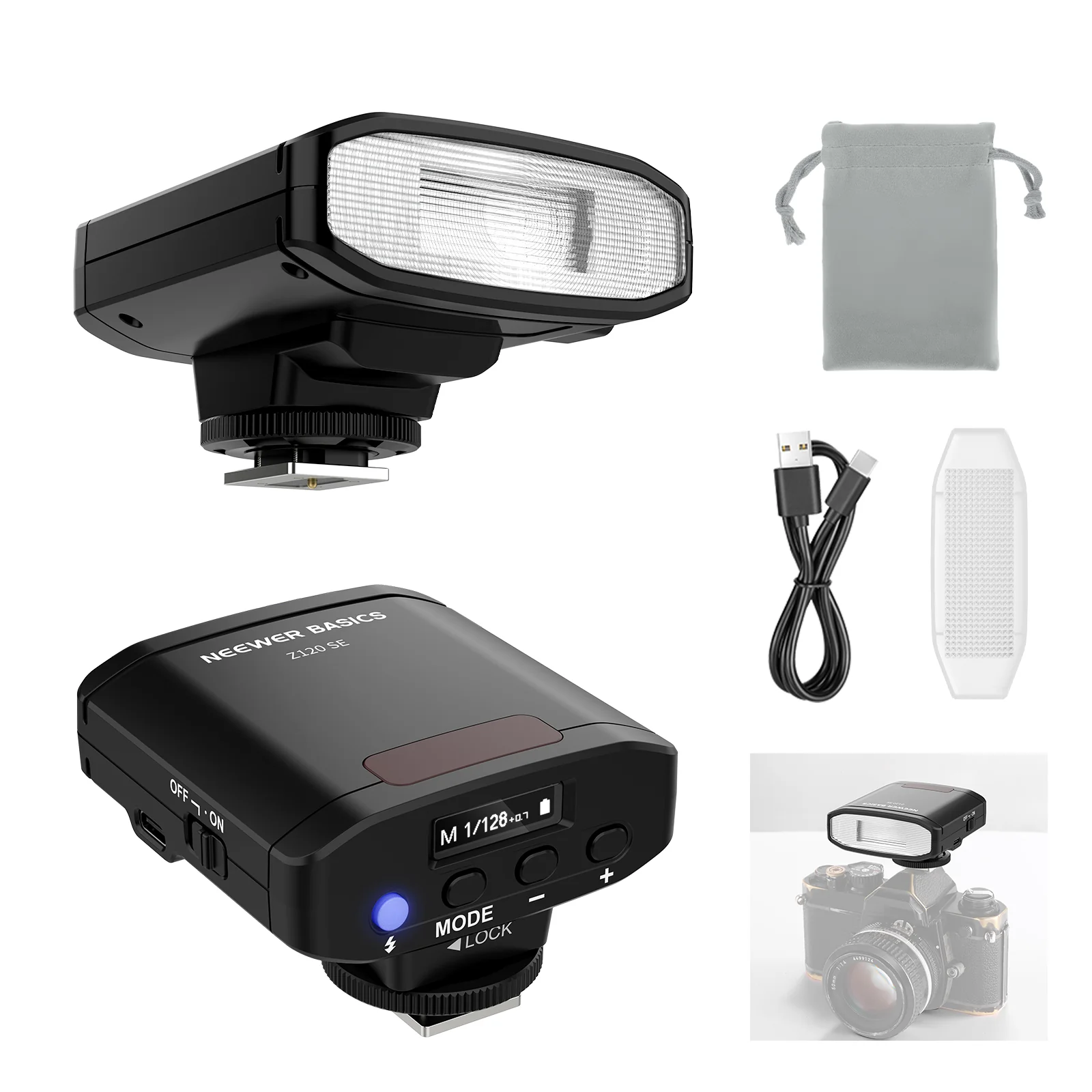 NEEWER BASICS Z120 SE 5600K Mi - Speedlite Flash External recension och pris