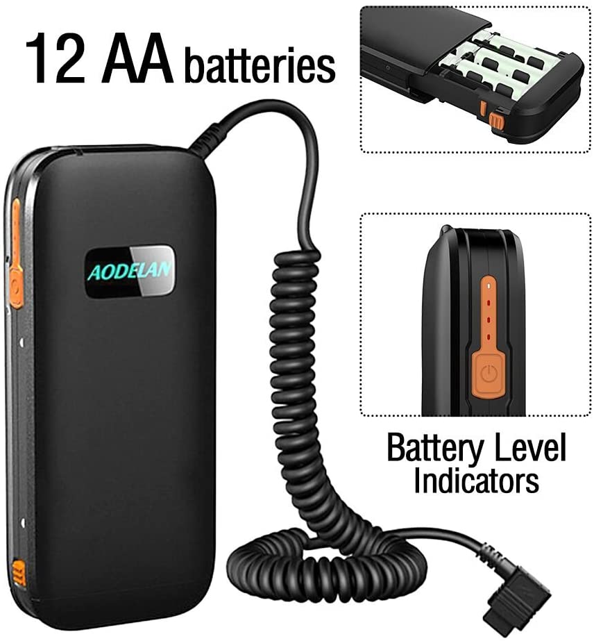 AODELAN External Flash Battery - Speedlite Flash External recension och pris