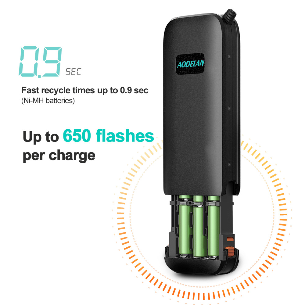 AODELAN External Flash Battery - Speedlite Flash External recension och pris