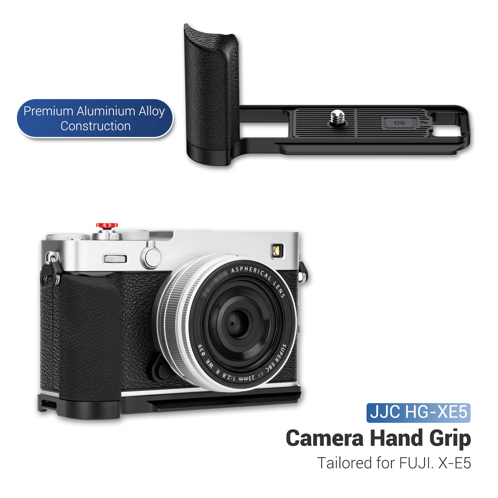JJC L-Shape Hand Grip with Shu - Peak Design Clip recension och pris
