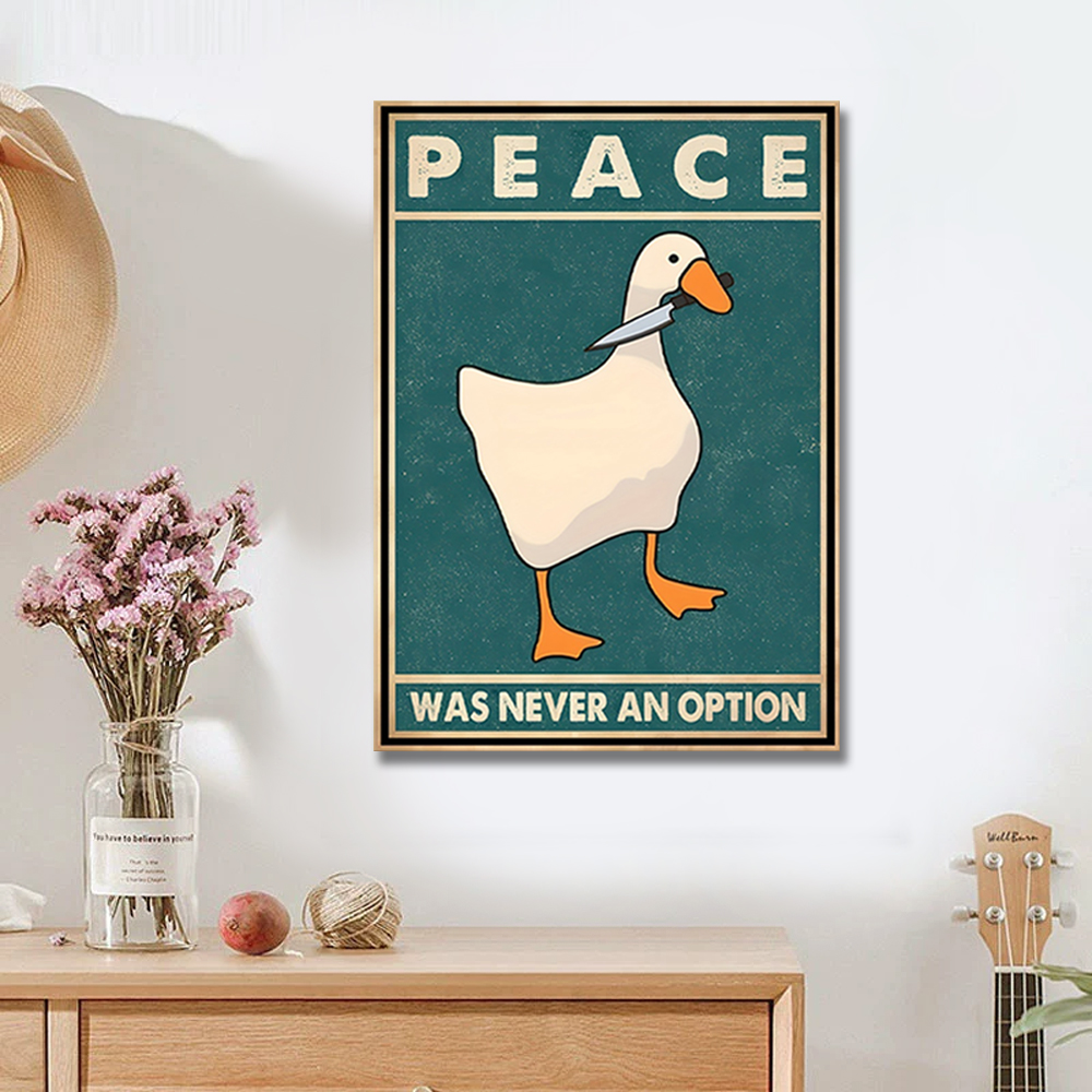Goose Peace Was Never An Optio - Photography Duck recension och pris