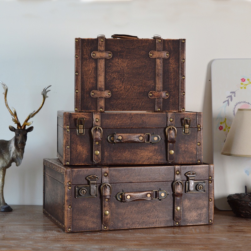 Retro Brown Leather Handheld W - Photography Vintage Style recension och pris