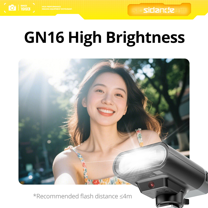 SIDANDE S1 Mini Speedlight Cam - Speedlite Flash External recension och pris