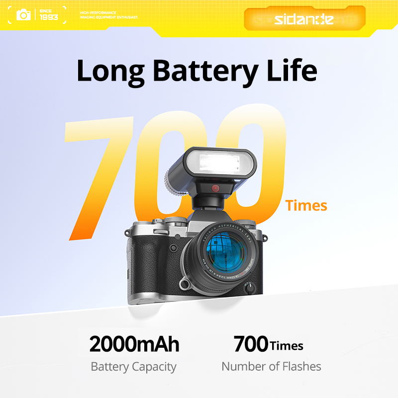 SIDANDE S1 Mini Speedlight Cam - Speedlite Flash External recension och pris
