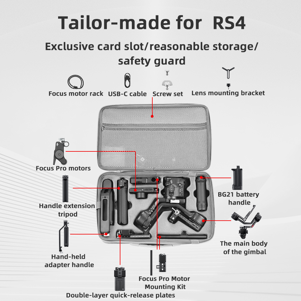 Storage Bag for DJI RS4 Carryi - Handheld Stabilizer Gimbal recension och pris