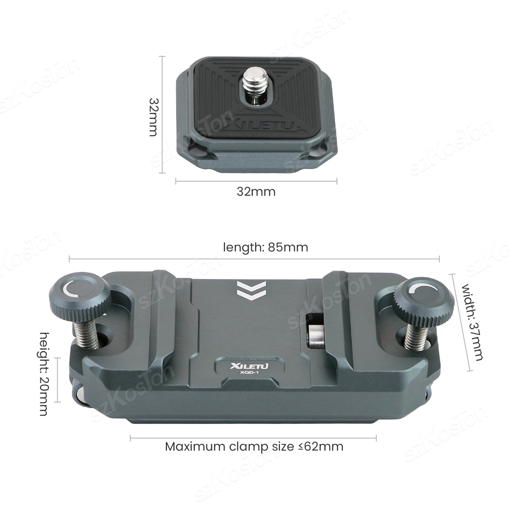 Camera Clip With Plate Camera  - Peak Design Clip recension och pris
