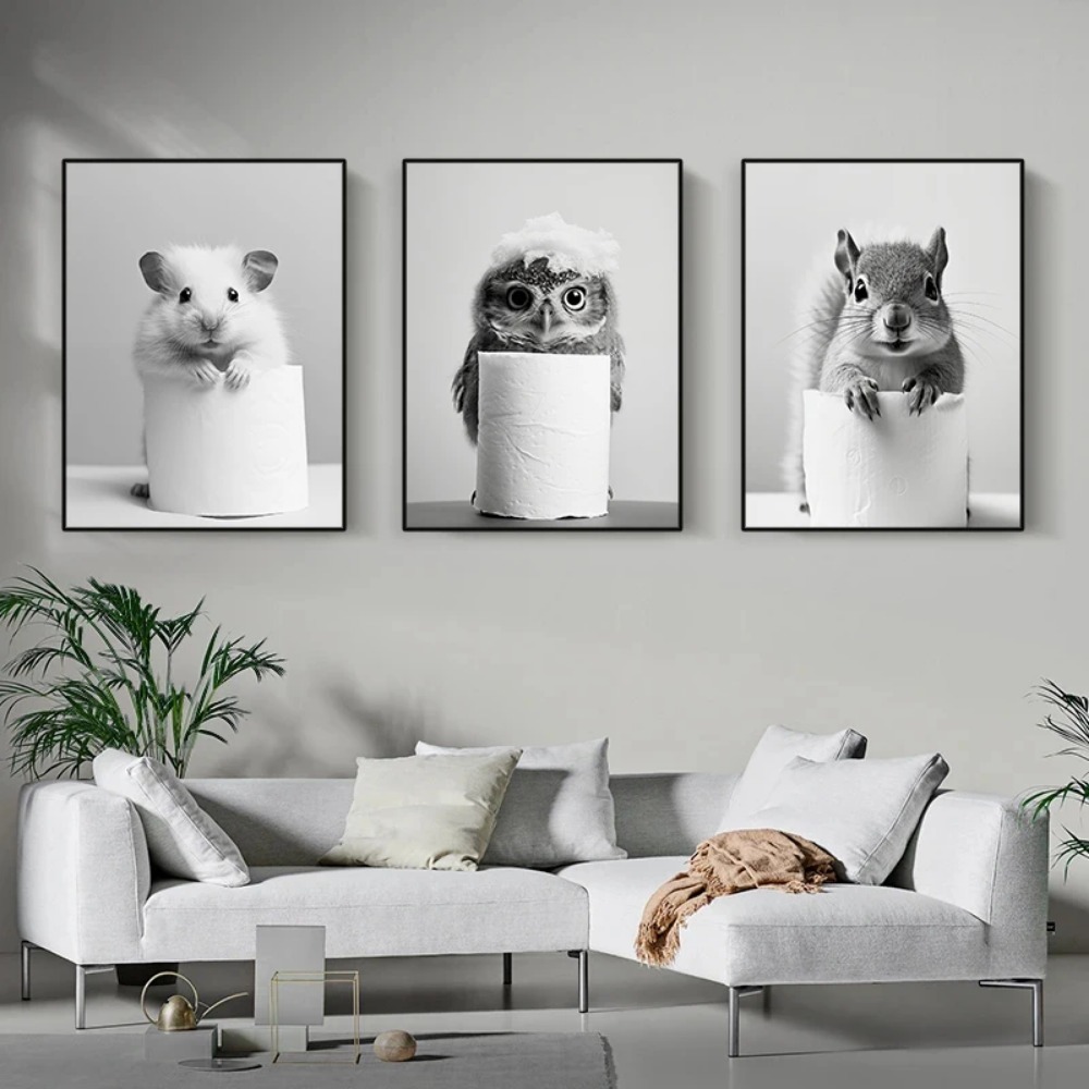 Black and White Cute Animal an - Photography Duck recension och pris