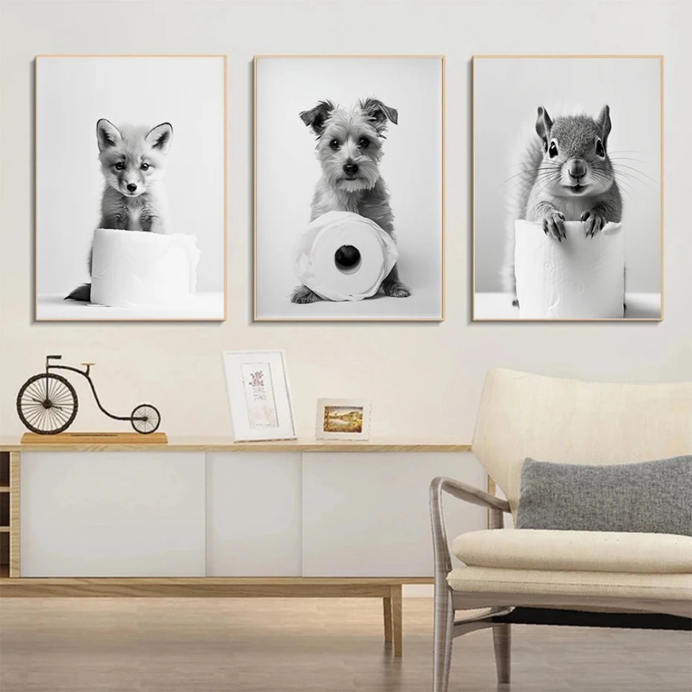 Black and White Cute Animal an - Photography Duck recension och pris