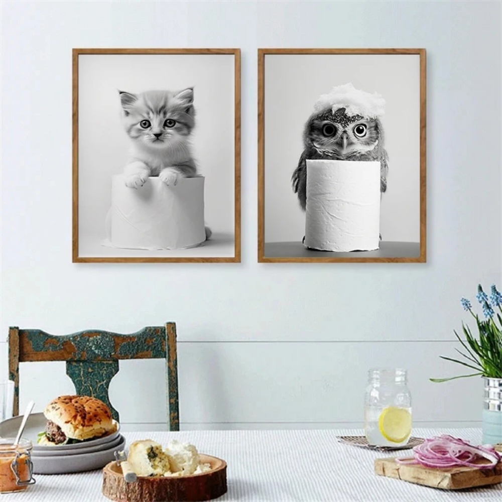 Black and White Cute Animal an - Photography Duck recension och pris