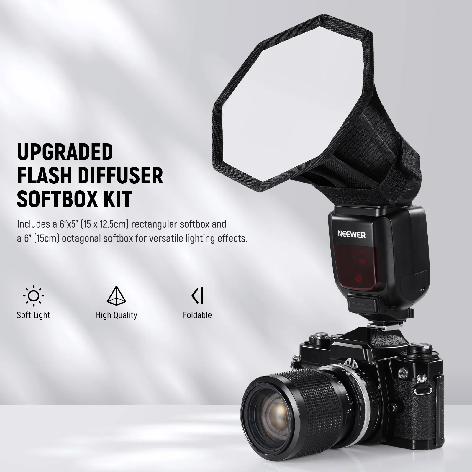 NEEWER NS5P Upgraded Foldable  - Speedlite Flash External recension och pris