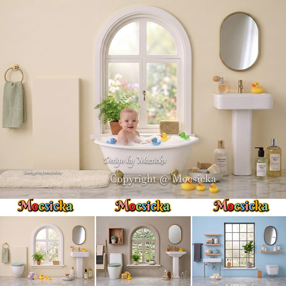 Mocsicka Newborn Baby Bath Tim - Photography Duck recension och pris