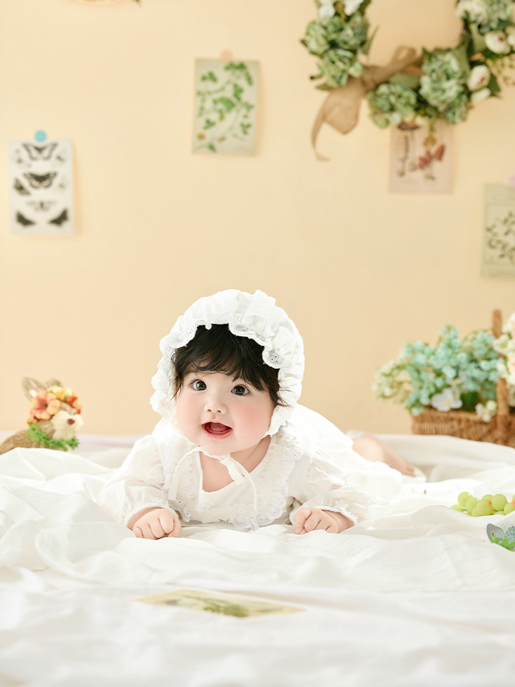 Pastoral Style Baby Girl Photo - Photography Vintage Style recension och pris