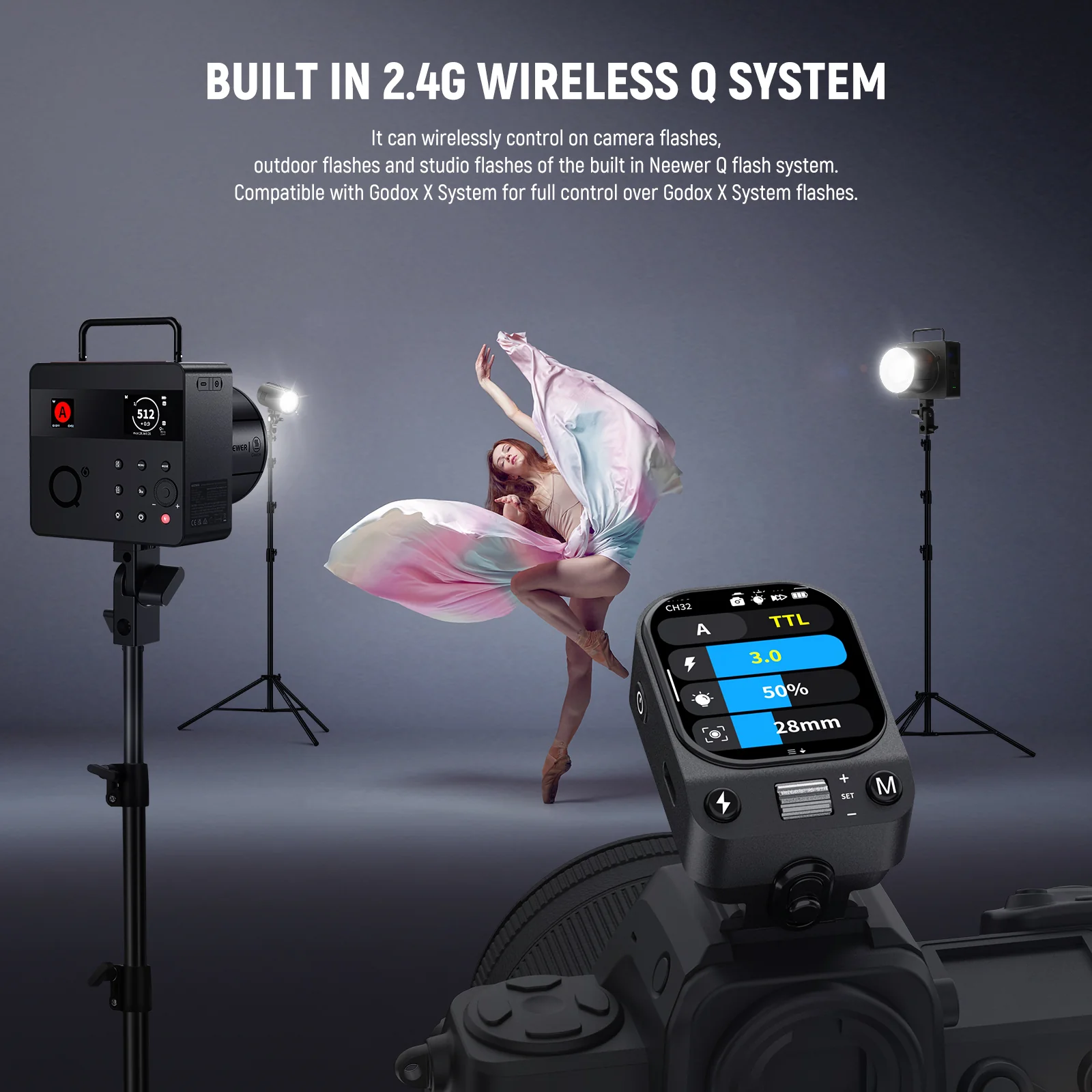 NEEWER QZ TTL Wireless Flash T - Speedlite Flash External recension och pris