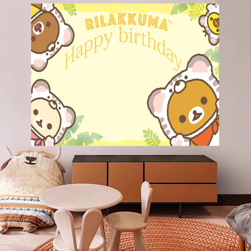1pc Cute Rilakkuma Cartoon Sty - Photography Vintage Style recension och pris