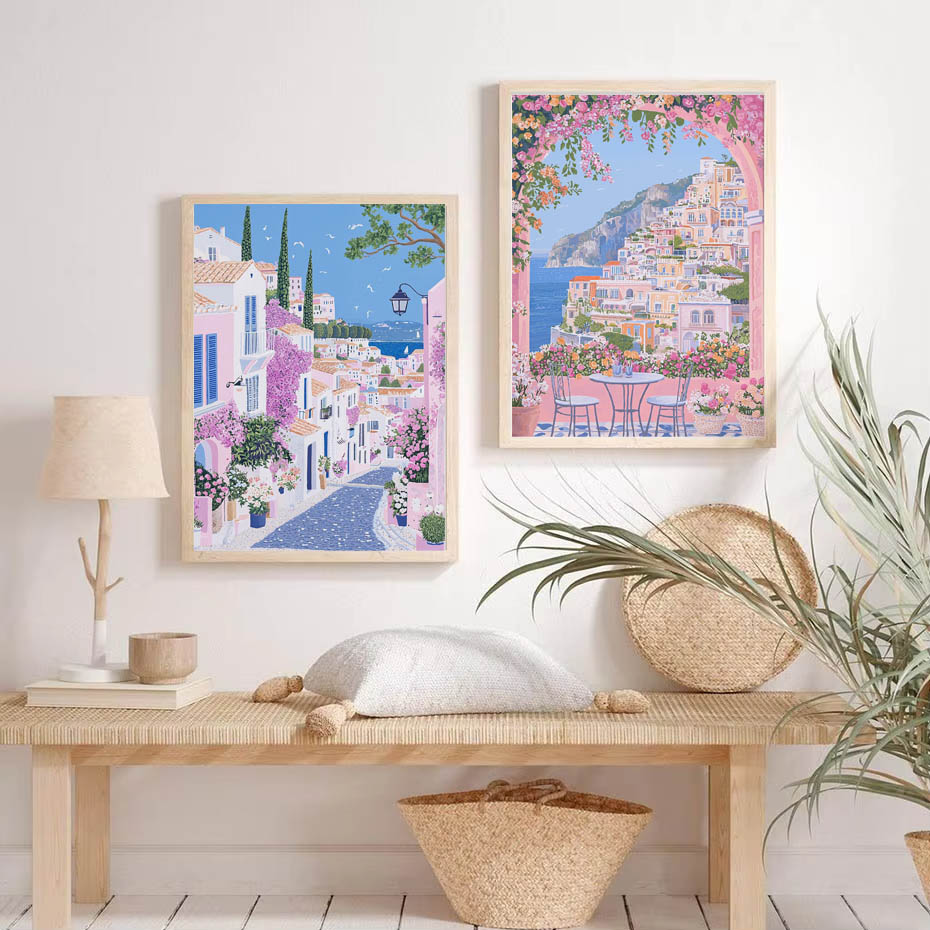 1pc Modern Cityscape Travel Mu - Photography Pose recension och pris