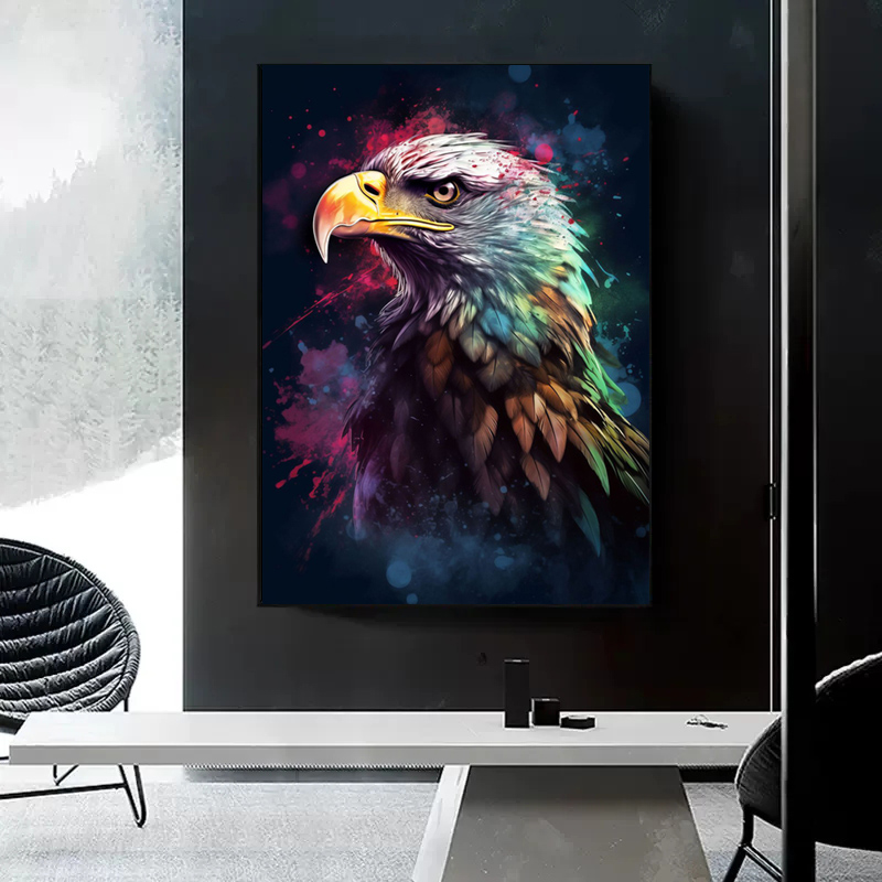 Watercolor Lion Tiger Monkey O - Photography Duck recension och pris