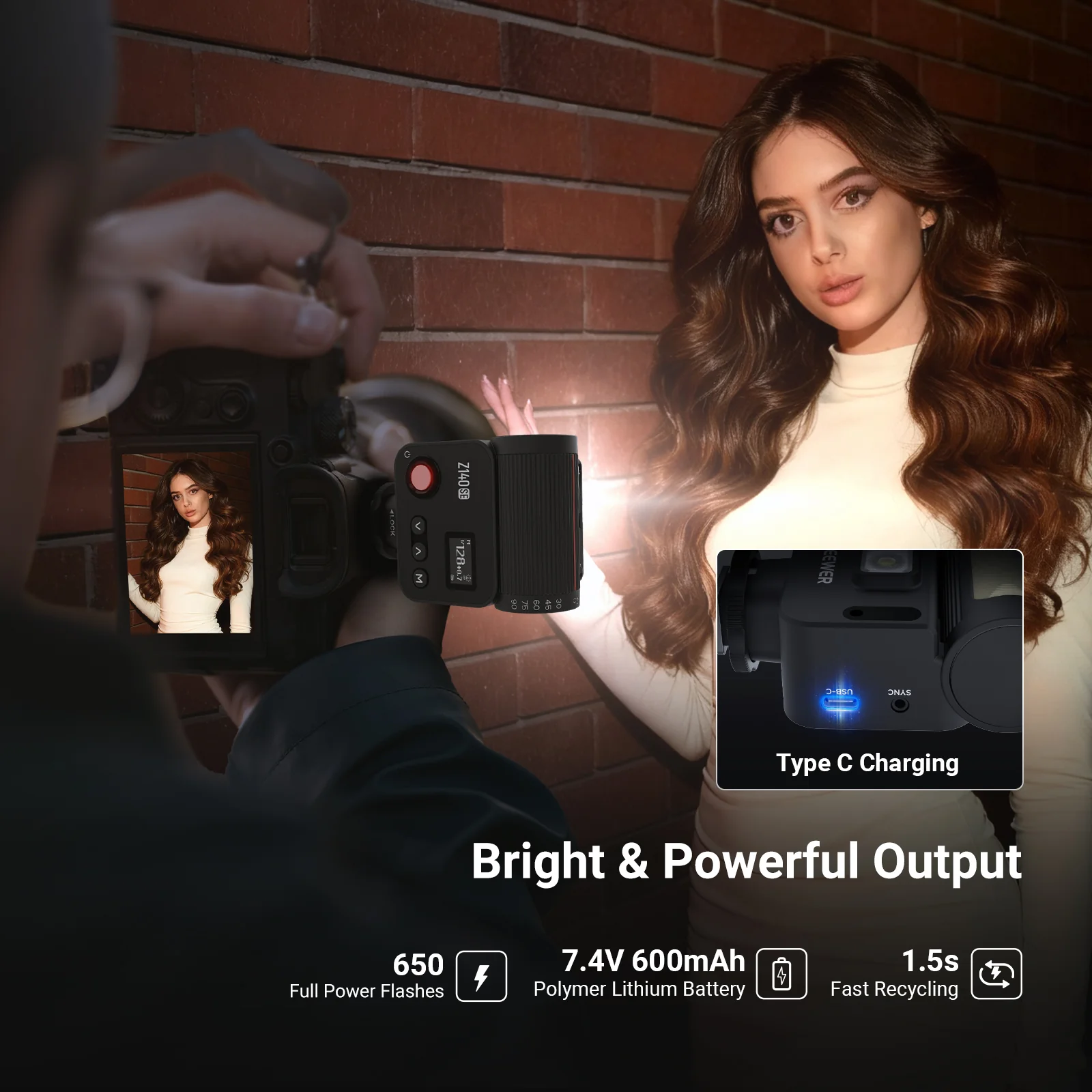NEEWER Z140SE Compact Mini Por - Speedlite Flash External recension och pris