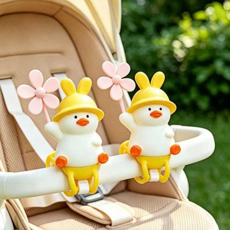 Cute Yellow Duck Windmill Baby - Photography Duck recension och pris