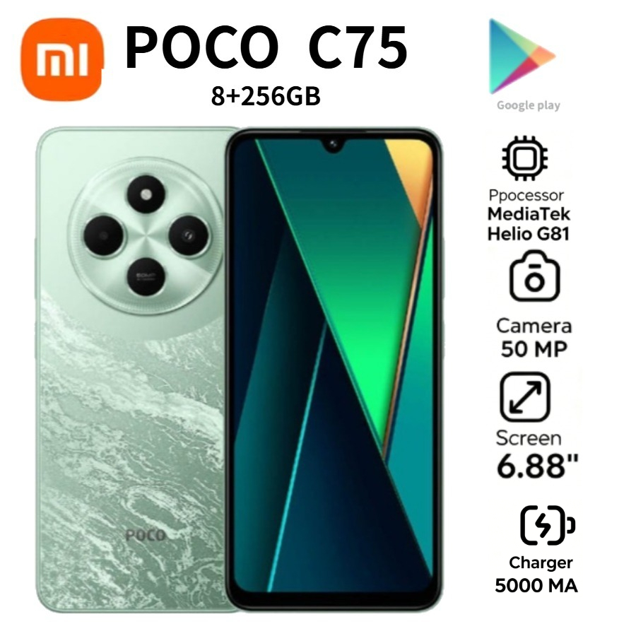 2026 new POCO C75 Global Andro - Photography Sim recension och pris