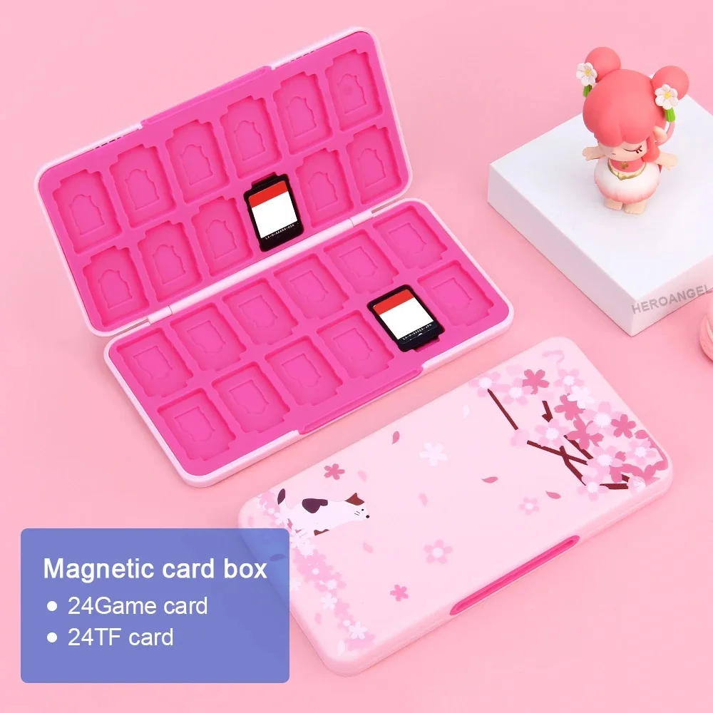 24 in 1 Cute Magnetic Game Car - Memory Card Case recension och pris