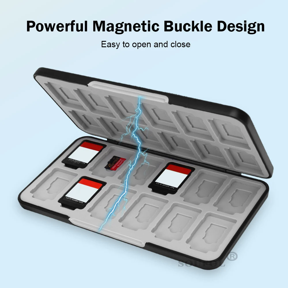 24 in 1 Cute Magnetic Game Car - Memory Card Case recension och pris