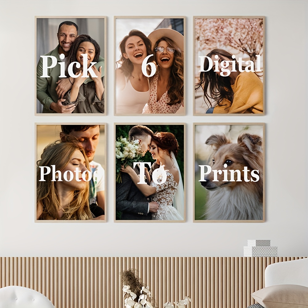 6pcs/set Custom Canvas Prints  - Photography Object recension och pris
