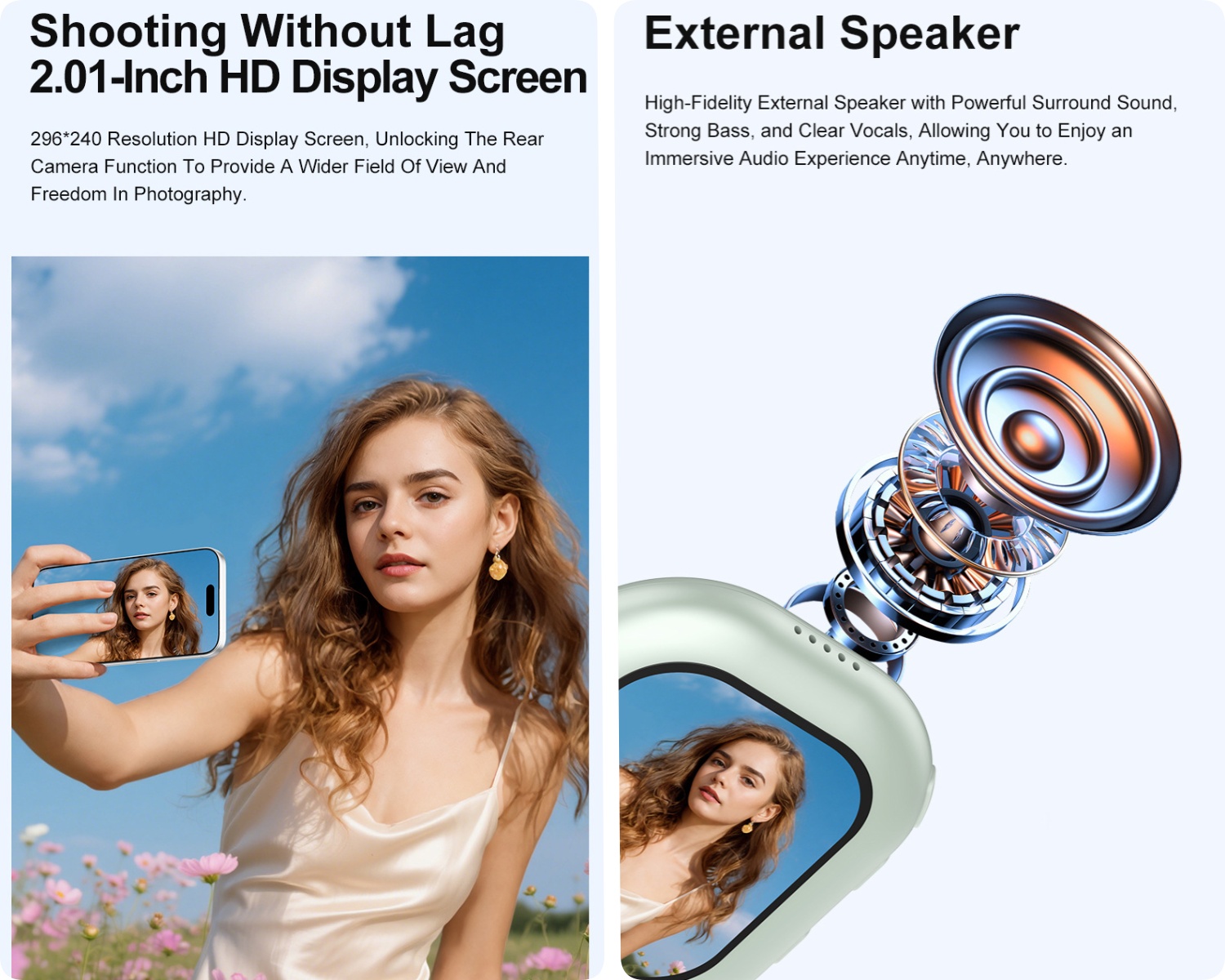 Wireless Mini Magnetic Selfie  - Photography Camera recension och pris